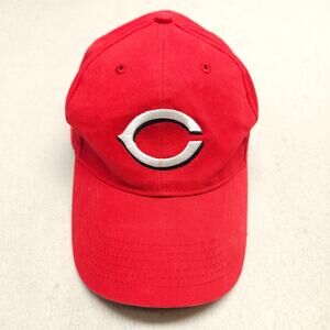 MLB Cincinnati Reds Mens Adjustable Baseball Cap Red
